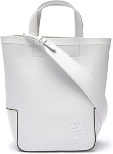 LACOSTE - Sac Shopping Femme - NF3706TH, Blanc, One Size
