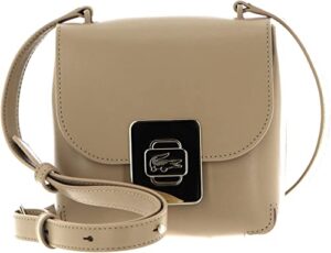 Sac Lacoste cuir: Lacoste Amelia Vertical Crossover Bag Viennois