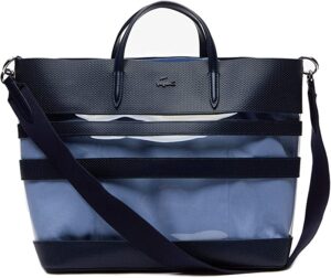 Sac Lacoste bleu: Lacoste Chantago Summer M Shopping Bag Peacoat Powder Blue