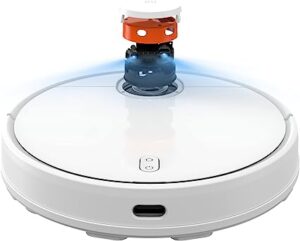 Xiaomi Mi Robot Vacuum-Mop Pro aspirateur Robot connecté, 3200mAh, Surface nettoyée 180m², 3 Modes de Nettoyage, Blanc - Version FR