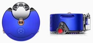 Dyson 360 Heurist Robot aspirateur - Apprend et s'adapte à Votre Maison - Nickel Bleu