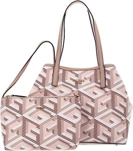 SAC GUESS ROSE: Guess Vikky Tote, Bag Femme, Taille Unique