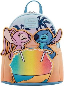 Sac de voyage femme: Loungefly Disney Lilo & Stitch Date Night Mini sac à dos