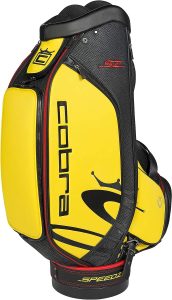 Sac de Golf Cobra:Cobra Golf 2020 Speedzone Staff Bag (noir-jaune) (renouvelé)