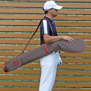 Sac de golf femme leger: Tourbon Sac de transport en toile imperméable pour club de golf pour homme et femme