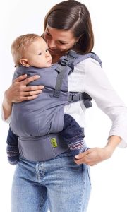 Sac à dos porte bébé: Boba X Porte Bébé Naissance - Porte Bébé Sac à dos et Enfant Micro-ajustable Pour Les Bébés 3-20 kilos (Grey)