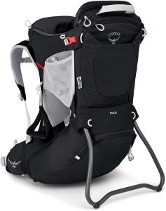 Sac à dos porte bébé: Osprey Poco - Porte-bébé de randonnée Unisexe - Starry Black O/S