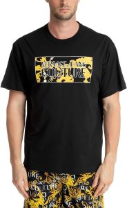 Polo Versace Jeans Couture: Versace Jeans Couture Homme t-Shirt Black - Gold