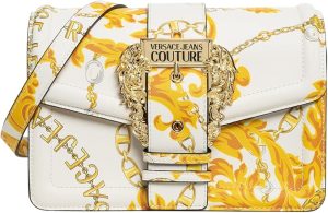 Sac Versace Blanc: Versace Jeans Couture femme sac bandoulière white - gold