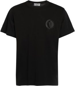 T-Shirt Versace Jeans Couture: Versace Polo T-Shirt New VEMBLEM BLK - S