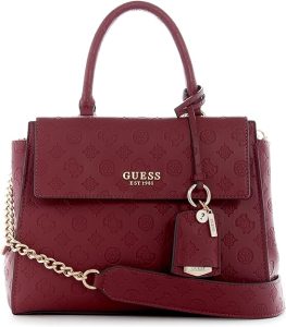 Sac Guess  Rouge: Guess Sirrah Girlfriend Sacoche, Femme, Taille Unique