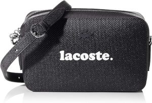 Sac Lacoste Femme: Lacoste - Petit sac bandoulière sportswear femme en cuir (nf3060ad) taille 14 cm