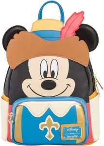 Loungefly Disney by Sac à Dos Mickey Mouse Musketer heo Exclusive