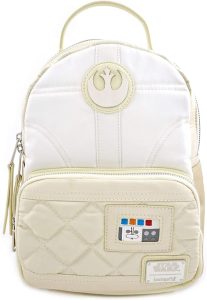 Loungefly Mini sac à dos Star Wars Princesse Leia Satin