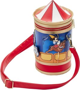 Loungefly - Sac A Main Disney - Brave Little Tailor Mickey Minnie Carousel - 0671803444003