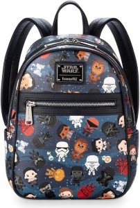 Loungefly Star Wars Chibi Mini sac à dos Motif personnages mignons