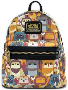Loungefly Star Wars Ewok Impression Allover Mini sac à dos