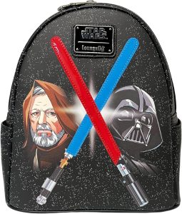 Loungefly Star Wars by Sac à Dos Light Sabers Darth Vader Obi Wan heo Exclusive