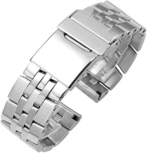 Bracelet Montre Breitling Acier: ADAARA Bracelet de montre en acier inoxydable de 20 mm, 22 mm, 24 mm pour bracelet Breitling, Avenger, Navitimer, Superocéan, logo