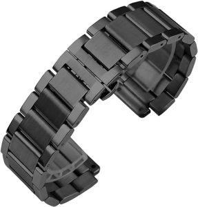 Bracelet Montre Hublot: KGDHB Montre Hublot Yubo classique fusion Big Bang en acier fin avec bracelet convexe masculin 27–19 mm accessoires